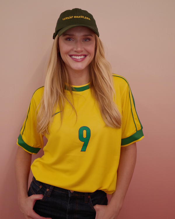 Boné Verde Versão Brasileira