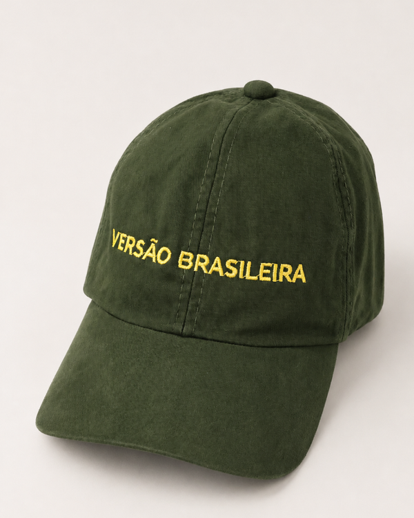 Boné Verde Versão Brasileira
